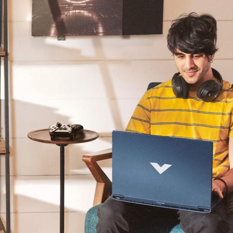 HP Victus Intel Core i5 14th Gen 14450HX - (24 GB/512 GB SSD/Windows 11 Home/6 GB Graphics/NVIDIA GeForce RTX 4050) 15-fa2382TX Gaming Laptop